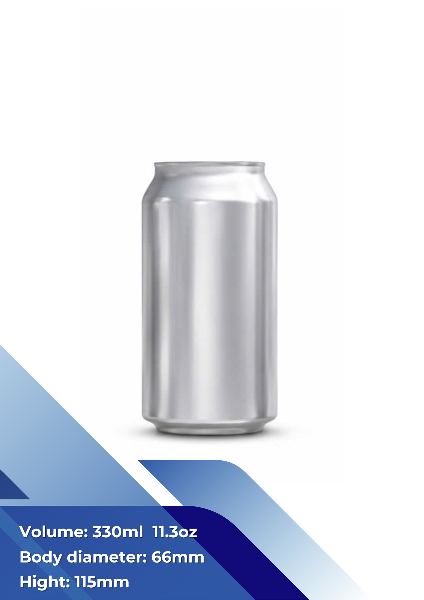 Vỏ lon 330ml 11.3oz