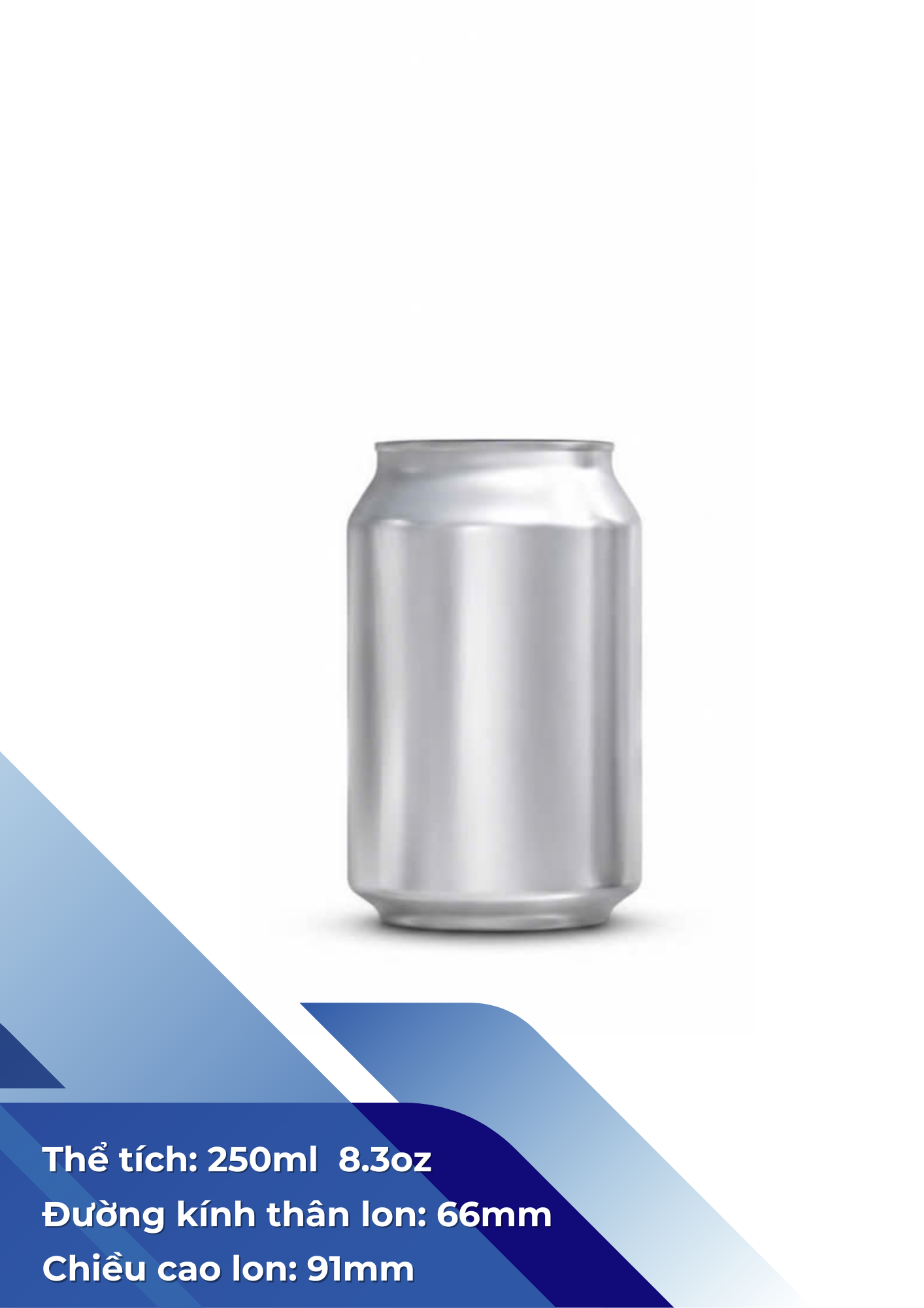 Can body 250ml 8.3oz