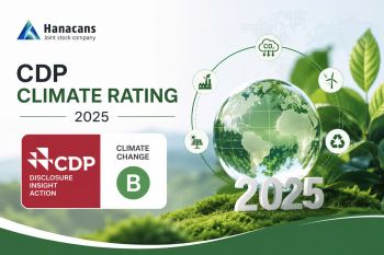 Hanacans ghi dấu ấn với xếp hạng B do CDP công bố năm 2025